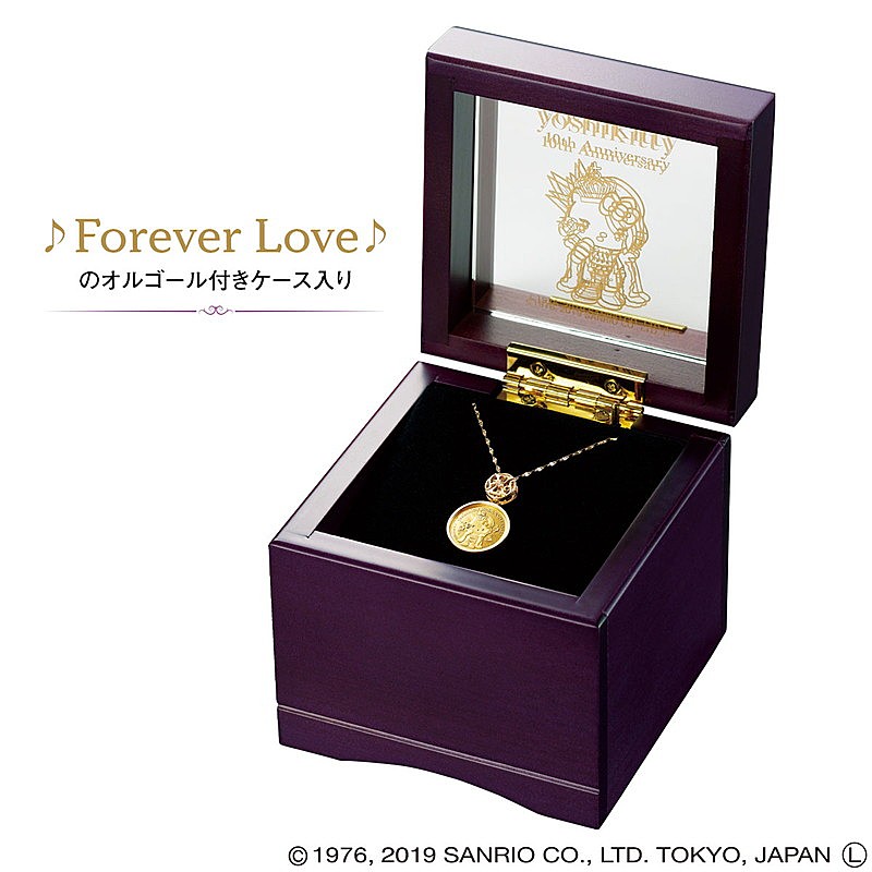 YOSHIKI×ハローキティ「yoshikitty」、10周年記念の宝飾純金コイン 