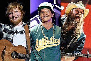 「エド・シーラン、ブルーノ・マーズ＆クリス・ステイプルトンとのロックなコラボ曲を公開」