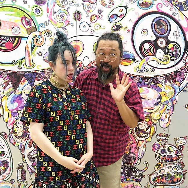 「ビリー・アイリッシュ、村上隆手掛ける「you should see me in a crown」MVの世界観を体験できるイベント開催決定」1枚目/14