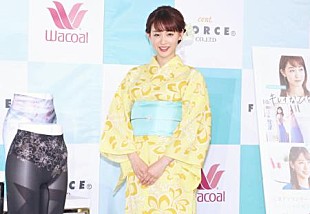「新井恵理那、浴衣姿でヒップラインをアピ－ル　ＴＶ出演本数１位は「達成感のある喜び」」