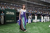 「大原櫻子、東京ドームで初の国歌独唱「こんなに緊張したことはなかった」」1枚目/7