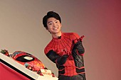 「伊藤健太郎、スパイダ－マンス－ツで登場　「正直めちゃくちゃ恥ずかしい」」1枚目/1