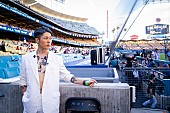 「MIYAVI、ドジャース対エンゼルス試合前にアメリカ国歌＆新曲など演奏」1枚目/27