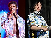 「リル・ナズ・X、自身の全米No.1最長記録更新をストップしたビリー・アイリッシュを祝福」1枚目/1