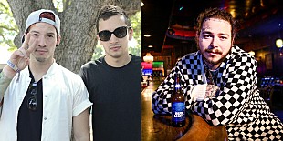 「トゥエンティ・ワン・パイロッツ＆ポスト・マローン、オアシスの名曲を【リーズ・フェス】でカヴァー」