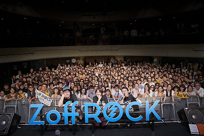 「佐藤千亜妃＆ビッケブランカ、【Zoff Rock 2019】で初共演」1枚目/5
