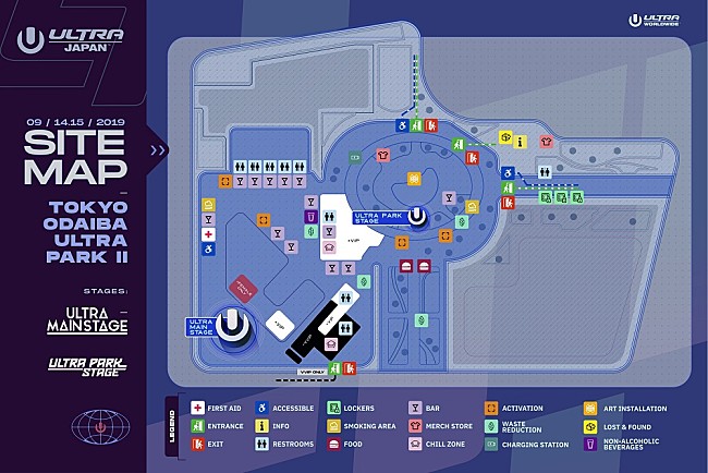 「【ULTRA JAPAN 2019】、今年はレイアウトを一新」1枚目/4