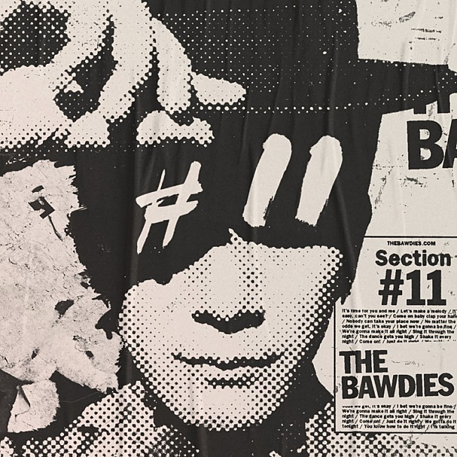 「THE BAWDIES、新AL『Section #11』引っ提げた全国ツアー開催決定」1枚目/7