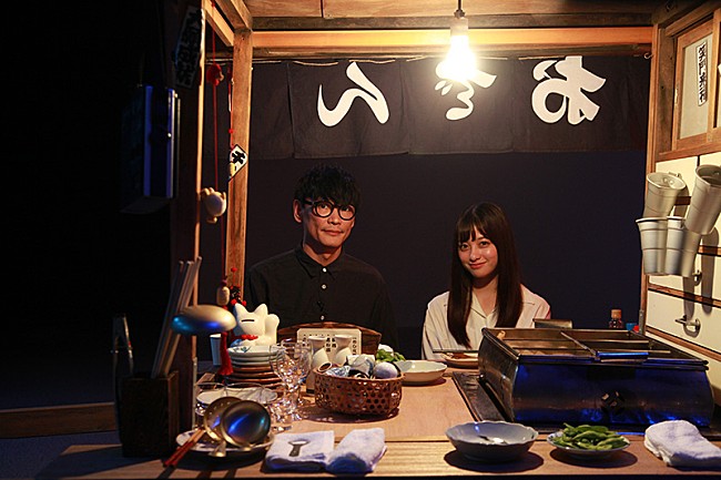 「サカナクション山口一郎が贈る『シュガー＆シュガー』に橋本環奈が登場」1枚目/2