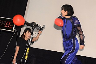 「夏帆「この映画が公開するのが悲しい！」　パンチングマシ－ンで２７１キロを記録」
