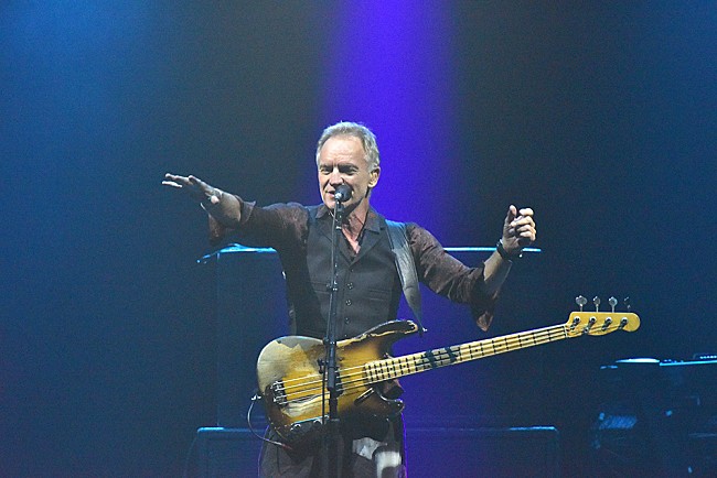 「スティング、幕張公演初日のライブ・レポート到着」1枚目/4