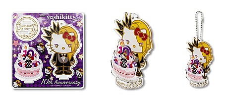 YOSHIKI×ハローキティ「yoshikitty」、生誕10周年記念デザイン新商品を