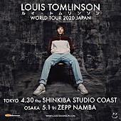 「ルイ・トムリンソン、ソロ・ワールド・ツアーの日本公演が決定」1枚目/1
