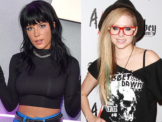 「ホールジー、ハロウィン・パーティーでマリリン・マンソンの仮装　マドンナに扮したアヴリル・ラヴィーンとデュエットも」1枚目/1