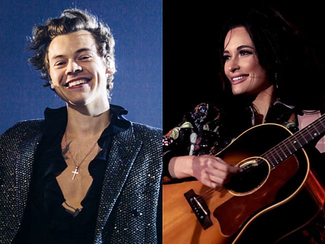 「ハリー・スタイルズ、ケイシー・マスグレイヴスの北米ツアー最終公演に飛び入り参加」1枚目/1