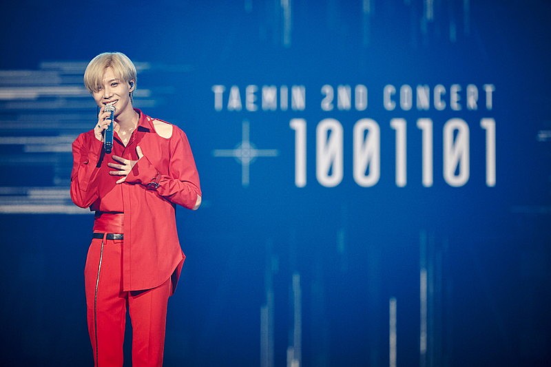 テミン(SHINee/SuperM)、【TAEMIN 2ND CONCERT [T1001101] in JAPAN】開催決定