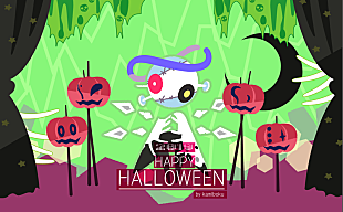 「神様、僕は気づいてしまった公式サイトが“ハロウィン仕様”に」