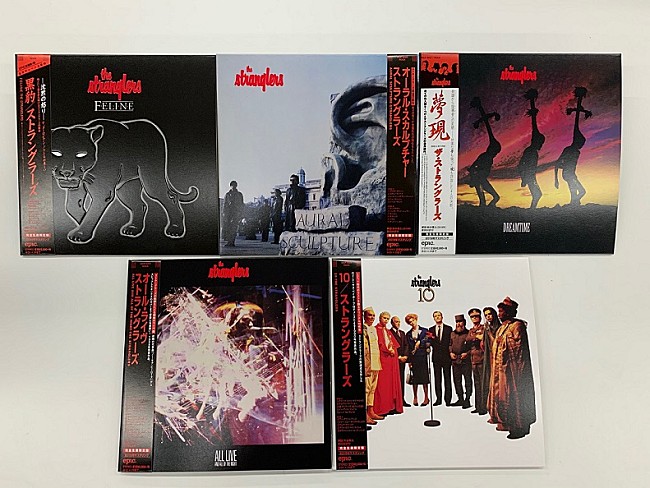 「ザ・ストラングラーズ、27年ぶり単独来日直前にエピック・イヤーズ5Ｗ復刻紙ジャケ発売」1枚目/3