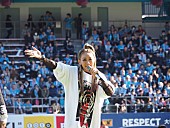 「倖田來未、J1リーグ・サガン鳥栖vs北海道コンサドーレ札幌戦でSPパフォーマンス披露」1枚目/7