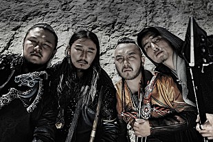 「メタル×モンゴル、THE HUの初来日ツアー【THE GEREG TOUR】が3月開催」