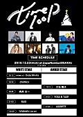 「BASI、向井太一、chelmico、tofubeatsら出演【timeloop】のタイムテーブルが発表」1枚目/9