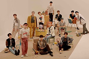 SEVENTEEN、4/1に2ndシングル『舞い落ちる花びら (Fallin' Flower