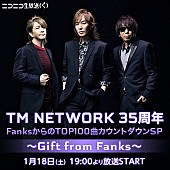 「TM NETWORK、35周年記念べストアルバムにファン投票70曲を収録」1枚目/5