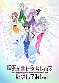 「（C）山本アリフレッド・COMICメテオ/アニメ「リケ恋」製作委員会」6枚目/6