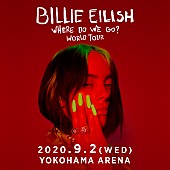 「ビリー・アイリッシュ、来日公演が2020年9月に決定」1枚目/1