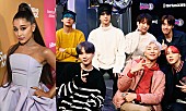 「アリアナ・グランデ＆BTS、【グラミー賞】リハーサルで撮影された写真が公開」1枚目/1