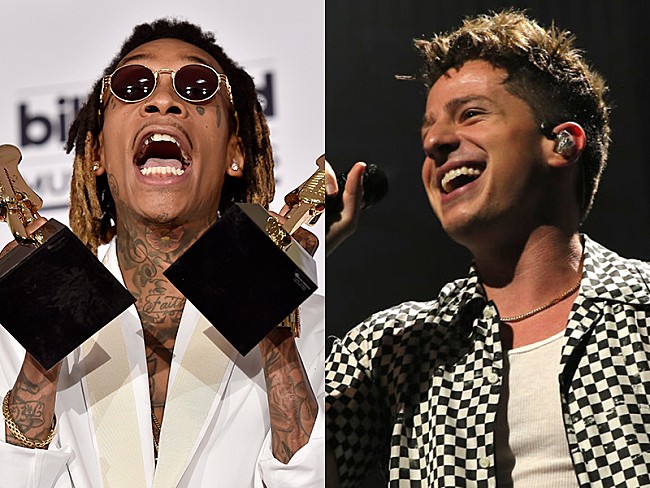 「ウィズ・カリファ＆チャーリー・プース、コービー死後初のレイカーズ戦で「シー・ユー・アゲイン」を披露」1枚目/1