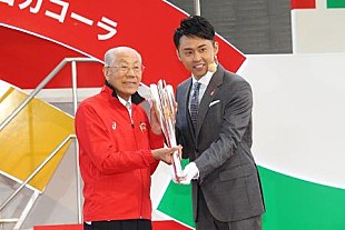 「北島康介、聖火ランナ－にエ－ル　「沿道からの応援を武器に楽しんで」」
