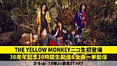 「THE YELLOW MONKEY、ニコ生に初出演する30周年記念特番を30時間生配信」1枚目/2