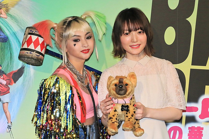 ゆきぽよ「今年絶対にはやる」　花澤香菜と“悪カワ”なコスプレで登場 