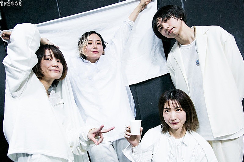 tricot、Zepp DiverCity無観客ライブ生配信決定