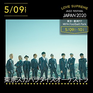 「東京スカパラダイスオーケストラ、日本初上陸の【LOVE SUPREME JAZZ FESTIVAL】に出演決定」