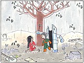 「やくしまるえつこ『わたしは人類』モチーフのマンガ動画が公開」1枚目/3