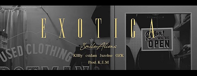 「8人組ヒップホップクルー・8mileAliens、最新EPより「Exotica」MV公開」1枚目/2