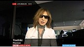 「YOSHIKI、英BBCワールドニュースに生出演「ファンや友達を本当に救いたい」」1枚目/2