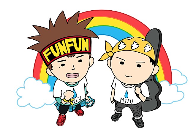 「ゆず似のフォークデュオMIZUが手洗いソングを公開」1枚目/1