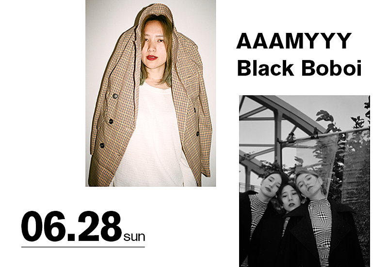 「AAAMYYY×Black Boboi、6月に2マンライブ開催」1枚目/3