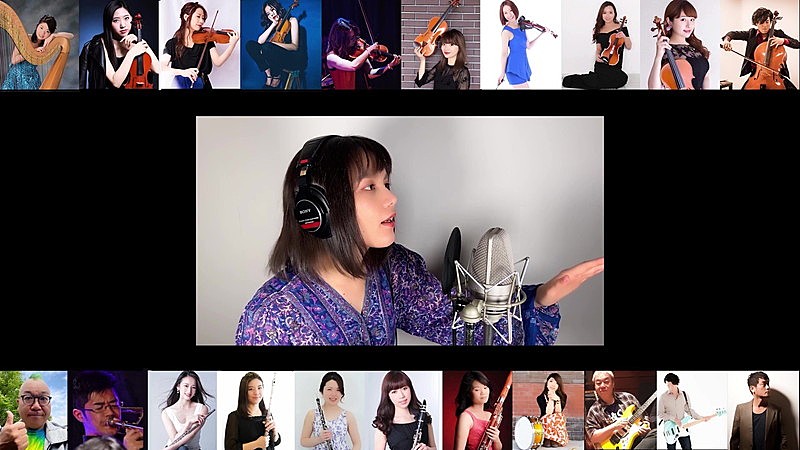 「Anly、総勢21名のオーケストラと「Distance」テレワークコラボ」1枚目/2