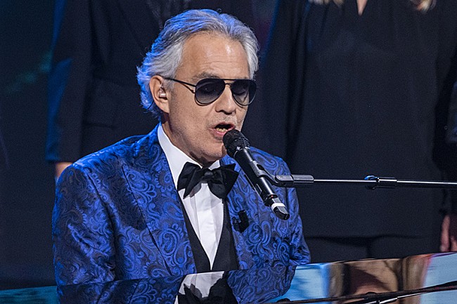 「アンドレア・ボチェッリ、3月に新型コロナに感染していたと明かす」1枚目/1