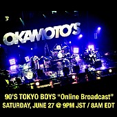 「OKAMOTO&amp;#039;S、初の無観客生配信ライブ開催決定」1枚目/2