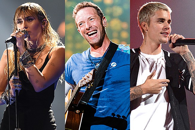 「マイリー/コールドプレイ/ジャスティンら、【グローバル・ゴール: Unite for Our Future】コンサートに出演」1枚目/1