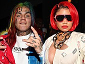 「6ix9ine＆ニッキー・ミナージュの「Trollz」が全米No.1、主要プレイリストとエアプレイなしで達成と豪語」1枚目/1