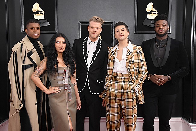 「ペンタトニックス、ザ・ウィークエンド「ブラインディング・ライツ」のカヴァー映像解禁」1枚目/1