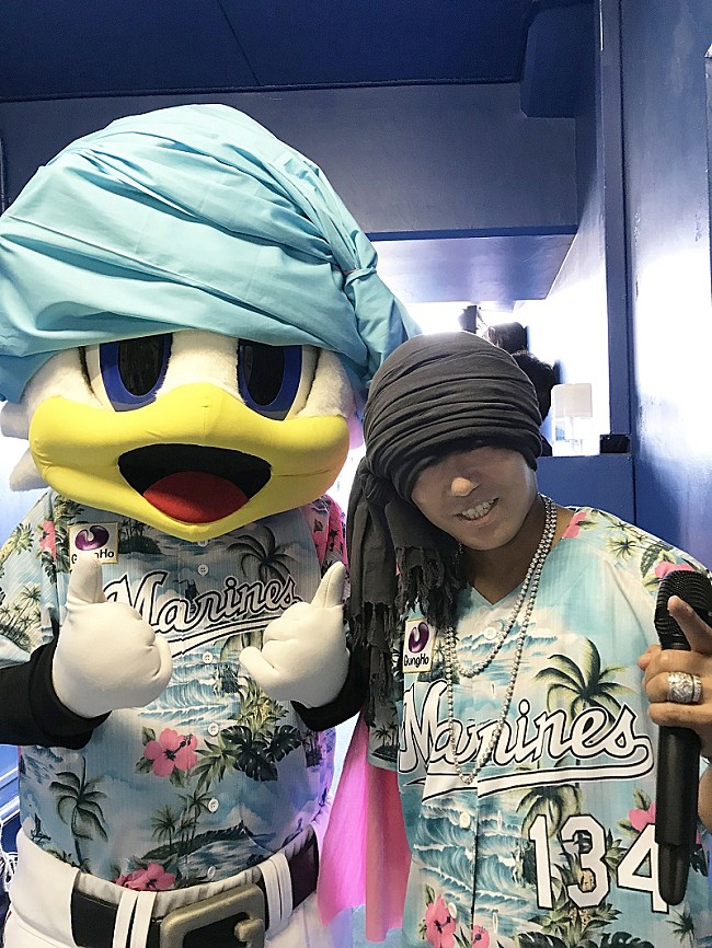 「HAN-KUN「Sky`s the limit」が千葉ロッテマリーンズ公式中継ソングに決定、本日7月7日よりオンエア」1枚目/2