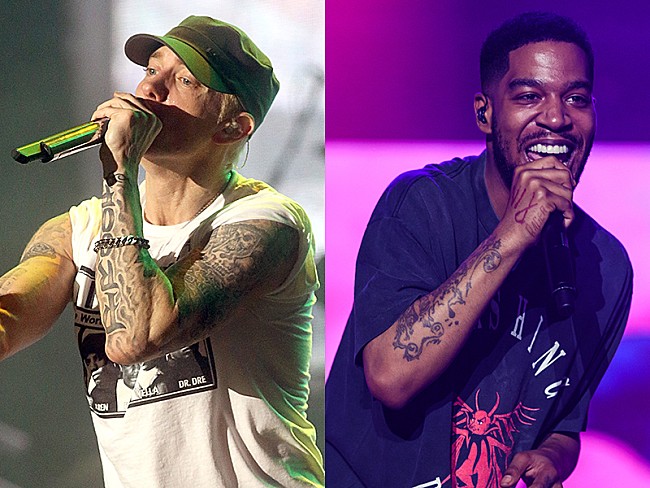 「エミネム＆キッド・カディ、コラボ曲「The Adventures of Moon Man and Slim Shady」を今週リリースへ」1枚目/1