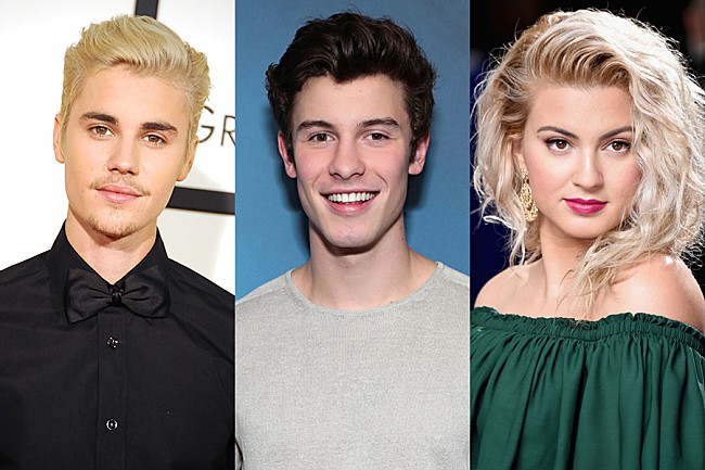 「ジャスティン・ビーバー/ショーン・メンデス/トリー・ケリー、貴重なセッション映像公開」1枚目/1